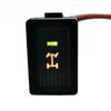 1PC Car LED Parking Radar Seat Steering wheel Mirror Heating Diff Lock Switch Button For Suzuki SX4 Swift Grand Vitara 2006-2012