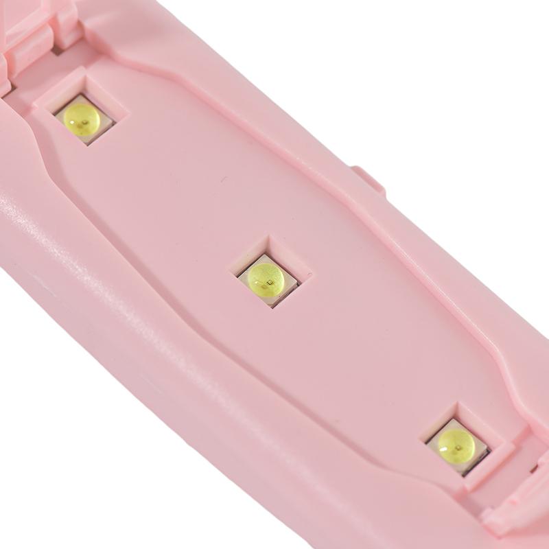 6W Mini UV LED Lampa USB Nabíjení Stroj na Vytvrzování Gel Laku Přenosná Sušička Nehtů USB Napájení UV Lampa