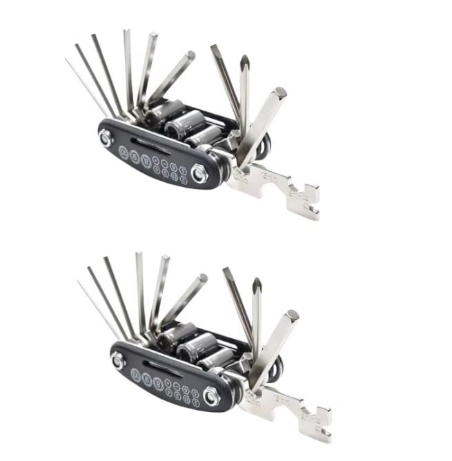 Mountain Bike Portable Socket Multipurpose Wrench Bicycle Multi Tool Screwdriver Motorcycle Bicycle Repair Tools