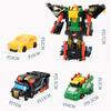 New ABS Carbot Transforming Robot To Car Toys Action Figures Multiple Modes Transformation Car Toy for Child Gift