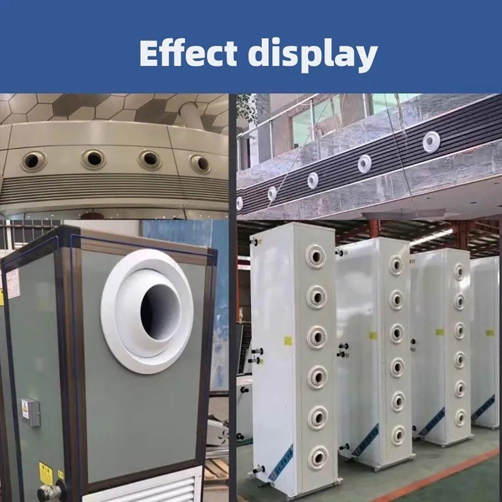 1Pcs ABS Air System Outlet Valve Adjustable Central Ventilation Outlet Spherical Nozzle Air Vent