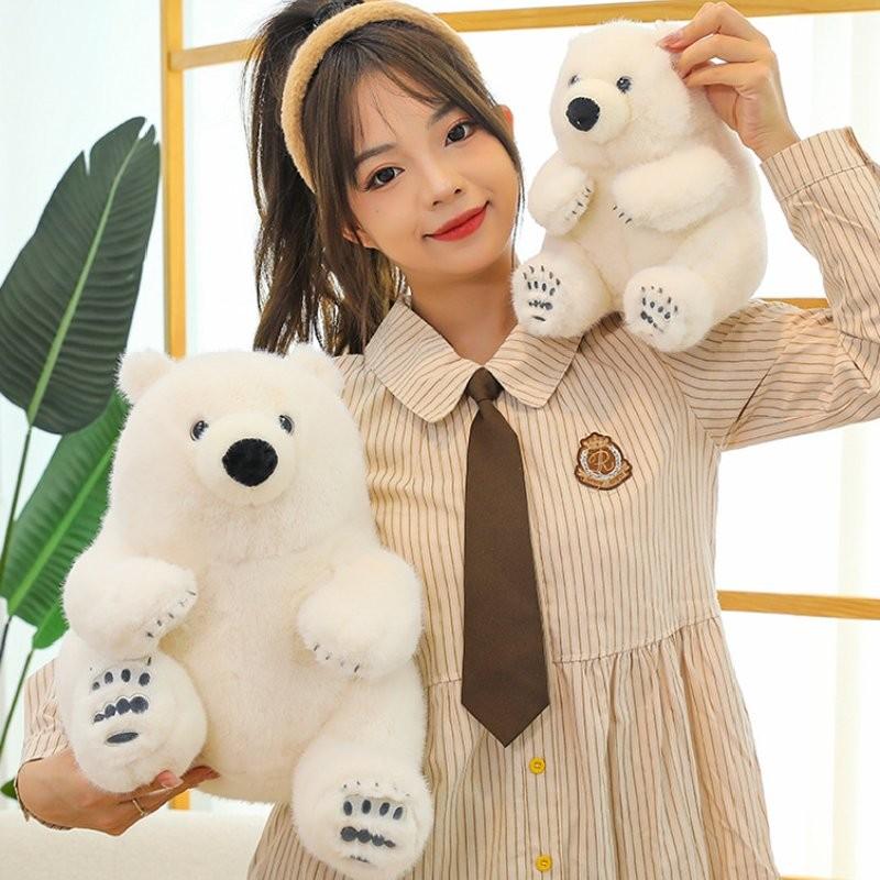 Polar Plush Bear Toy Dolls Room Decoration Children Festivals Gift Cotton Pp