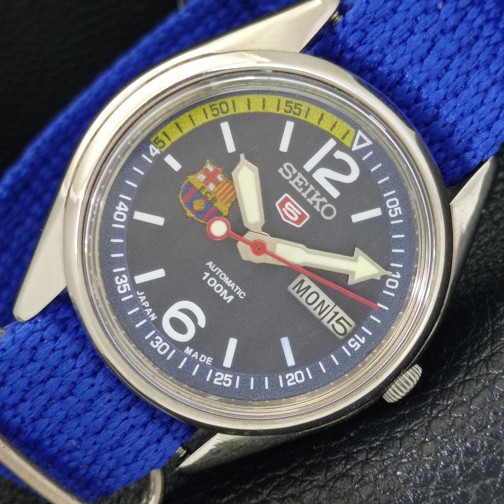 

ЯПОНИЯ ВИНТАЖНЫЕ МУЖСКИЕ АВТОМАТИЧЕСКИЕ ЧАСЫ SEIKO 6309A ЦИФЕРБЛАТ FERRARI a700518-5 R203-a700518