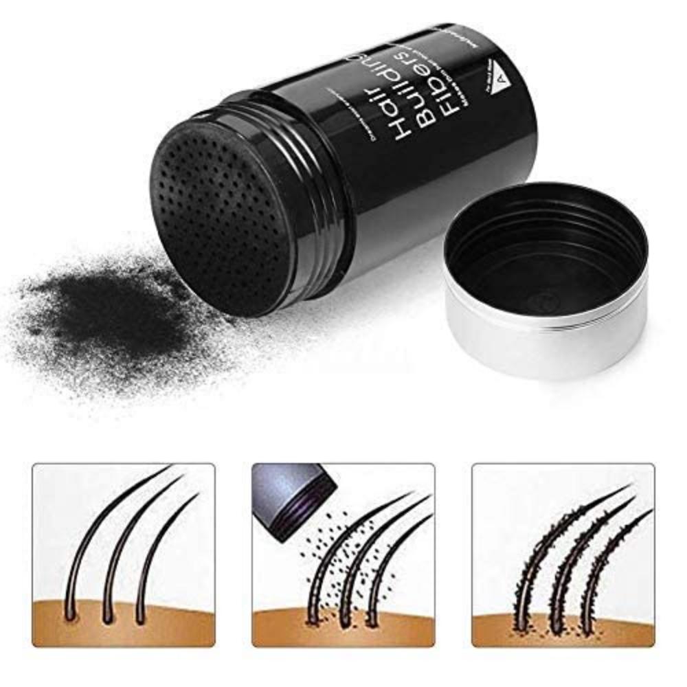 Klassische Notwendigkeit Einfach zu Verwenden Haarverdichtungsfasern, 22 g (Dunkelbraun)