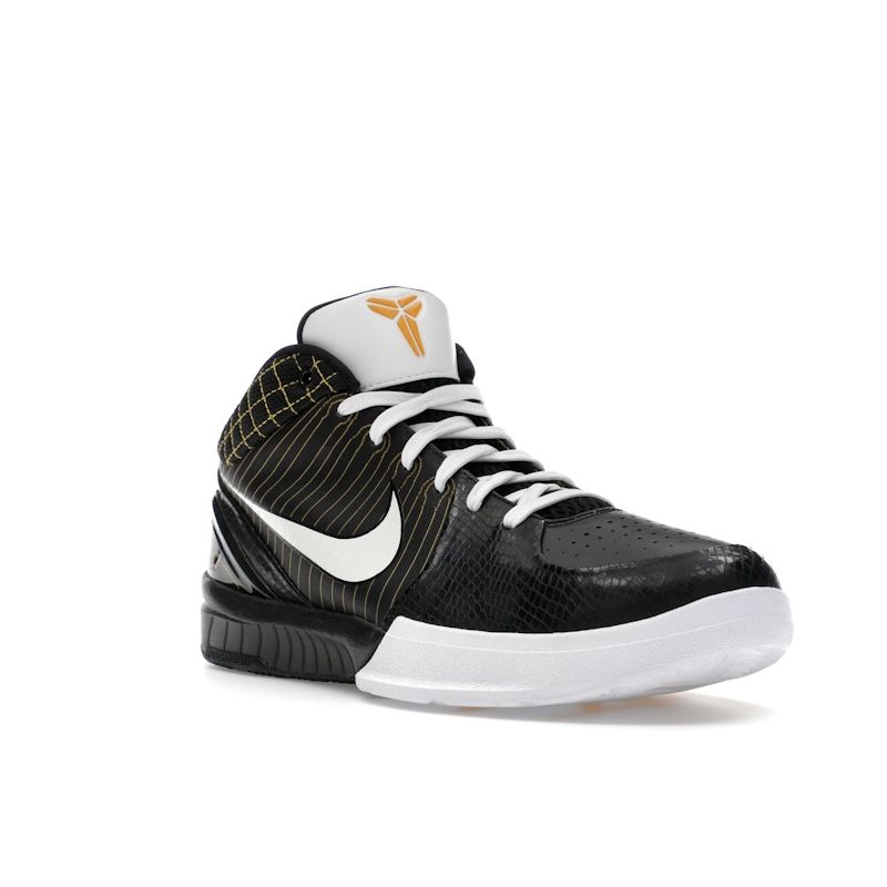 Nike Zoom Kobe 4 Del Sol Men Sneakers Black White-Del-Sol 344335-011