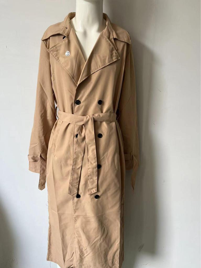 Men's Extra-Long Trench Coat - Fashionable Casual Jacket (In Stock)