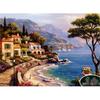 Coastal Village Jigsaw Puzzle PL733