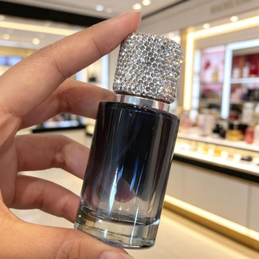30ML Glass Perfume Atomizer Exquisite Rhinestone Oil Diffuser Bottle Perfume Dispenser  Home Decor