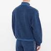 Adidas Originals Trefoil X Blondey Collab Striped Stand Collar Pullover Sweatshirt Men Tops Blue GS9267