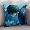 Anime Blue Lock Pillow Case Soft Double Sided Print Sofa Cushion Cover Throw Pillow Covers