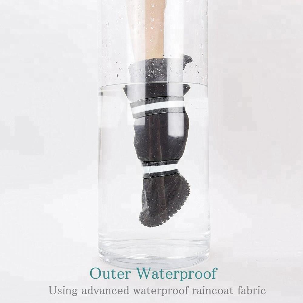 Long Legged Dog Shoes Waterproof Anti-Slip Boots for All Weather Suitable Pets Warming Shoes