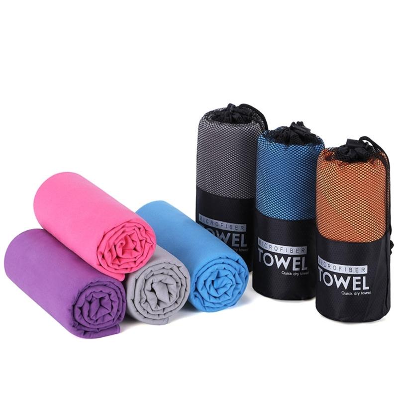 Microfibre Towel Travel Towel Quick Dry Absorbent Swimming Towel Gym Towel for Sports Beach Swimming Camping Hiking
