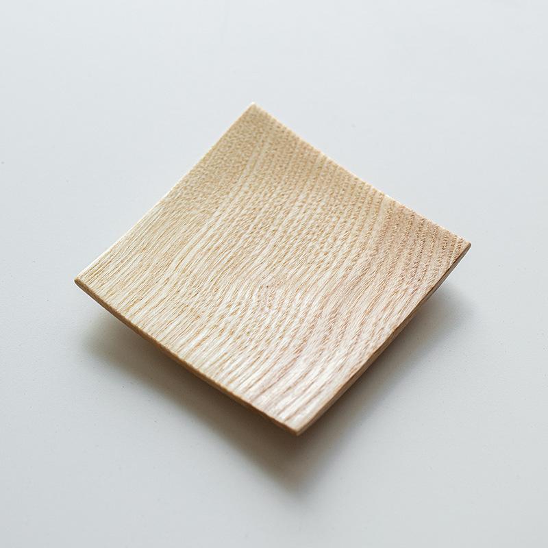 

Solid Japanese Coasters Wooden Coaster Original Cup Holders Drink Coaster Tea Ceremony Accessories Drinkware KungFu Tea Set Mat