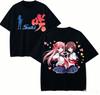 Saki Anime Lover TShirt Harajuku Cotton NewModel High Street Retro Fashion Oversized Unisex Hot Product Comfortable Breathable