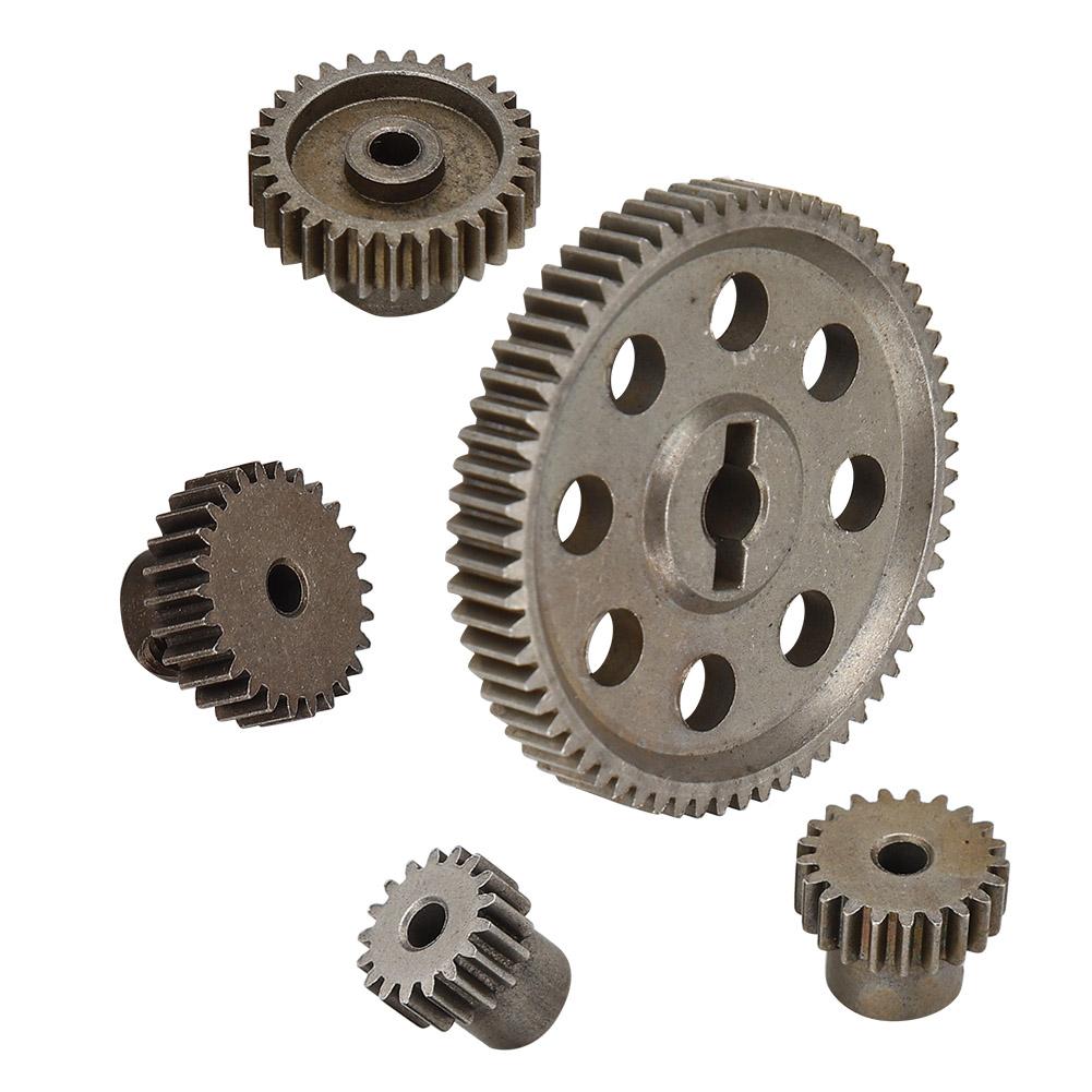 Differential Main Metal Spur Gear 64T 17T 21T 26T 29T Motor Gear RC Part for BRONTOSAURUS 1/10 Truck 94111