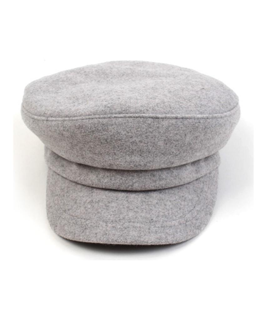 Mild Wool Light Gray Marine Cap