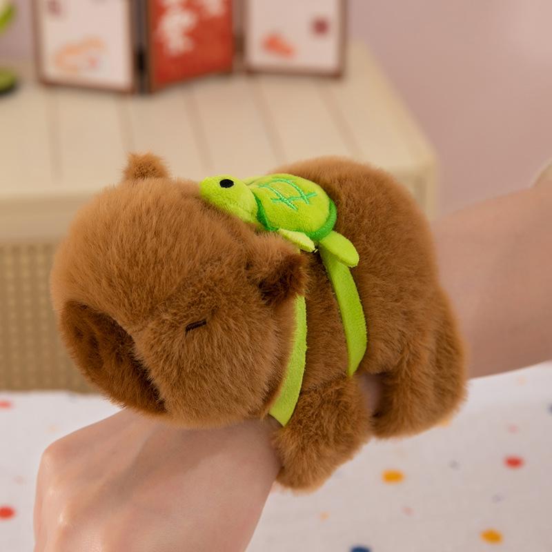 Capibara Capybara Puppe Armband Puppe Plüschtier Mädchenpuppe Kinder Handgelenk Kleiner Anhänger