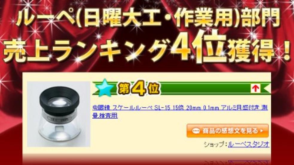 Ikeda Lens Scale Magnifier 15x SL15