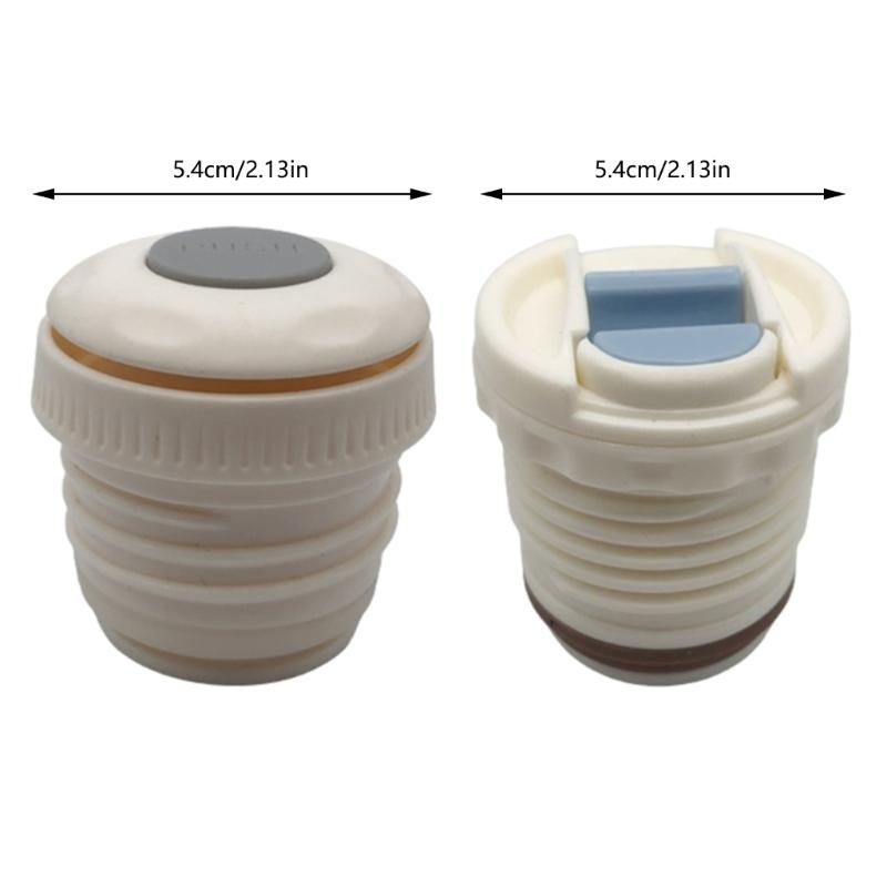 Universal Vacuum Flask Lid Outdoor Travel Cup Sealed Inner Lid Drinking Water Bottle Stopper Accessories