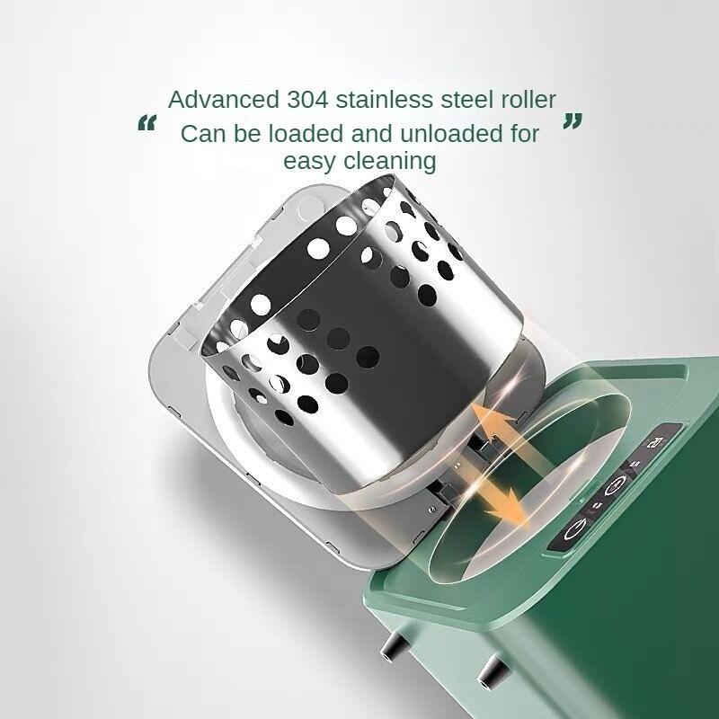 Mini inteligentní bubnová sušička pro domácnost UV sterilizace sušicí stroj Kolejová sušička prádla 300W 370x280x290mm