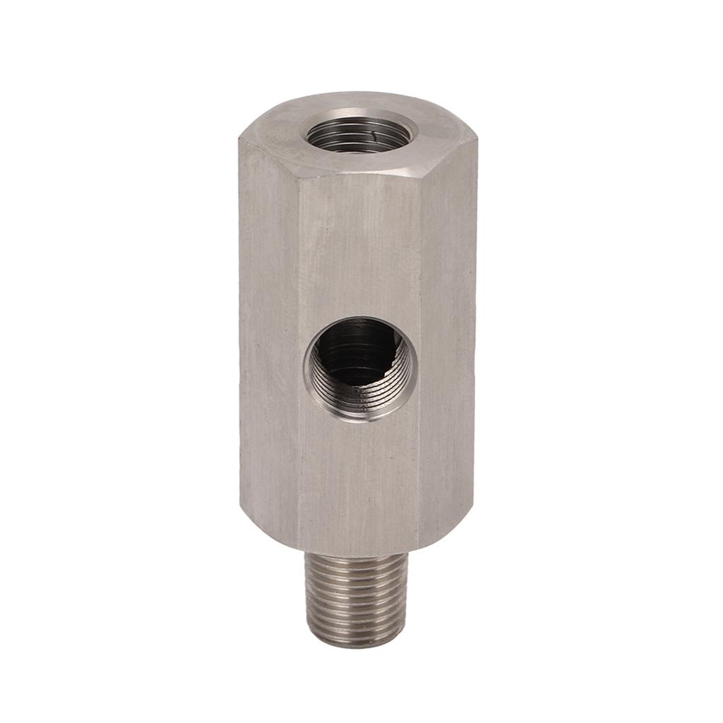 Oil Pressure Sensor Stainless Steel 1 8NPT Oil Pressure Sensor Connector for OE Oil Pressure Transmitter Auto Parts