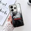 Metro 2033 Soft Phone Case For Xiaomi Redmi Note 14 15 Pro Plus 13 12 11S 11T 5G 10 9S 9 Plating Anti-Fall Fundas