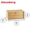 Chlebak Pojemnik Bambusowy Na Pieczywo Klausberg Kb-7933