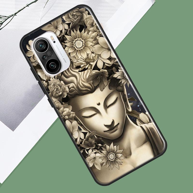 Mandala Buddha Case For Xiaomi 15 Ultra 13 14 13T 14T 15T Pro 17 Pro Max POCO X7 Pro F5 F6 X5 X6 F7 Cover