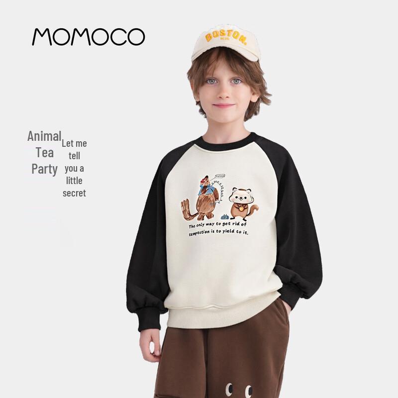 MOMOCO Boy s Winter Playful Thick Sweatshirt 105