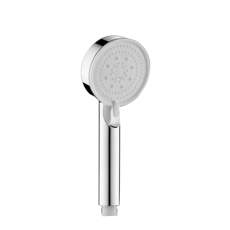 

5 режимів, регульована чорна/срібляста/сіра лійка для ванни з циркулярною душовою лійкою Abs PlasticHead Душова лійка високого тиску для економії води Аксесуари для ванної кімнати срібний