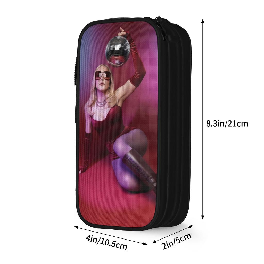 Madonnas Confessions II Pencil Cases Creative Pen Box Bags Girl Boy Big Capacity Students School Cosmetic Pencilcases