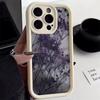 Purple Floral Phone Case For Motorola Moto Edge 70 50 Pro 60 Fusion 40 Neo G22 G24 G84 G86 G53 G14 G15 G35 G52 G60 G75 G54 Cover