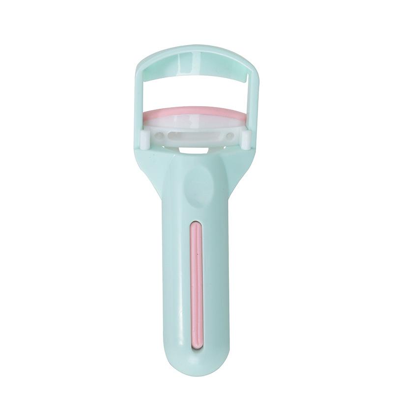 Ondulător de gene Ondulează și modelează Tampă portabilă de cauciuc Începători Apăsați ondulatorul de gene Machiaj Ușor pentru nou