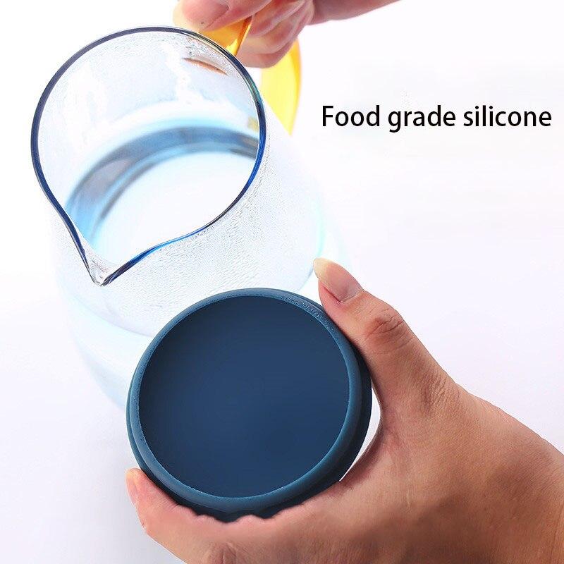 1400ml Glass Teapot Chinese Kung Fu Tea Set Explosion-proof Kettle Heat-resistant Household Cold Water Juice Jug