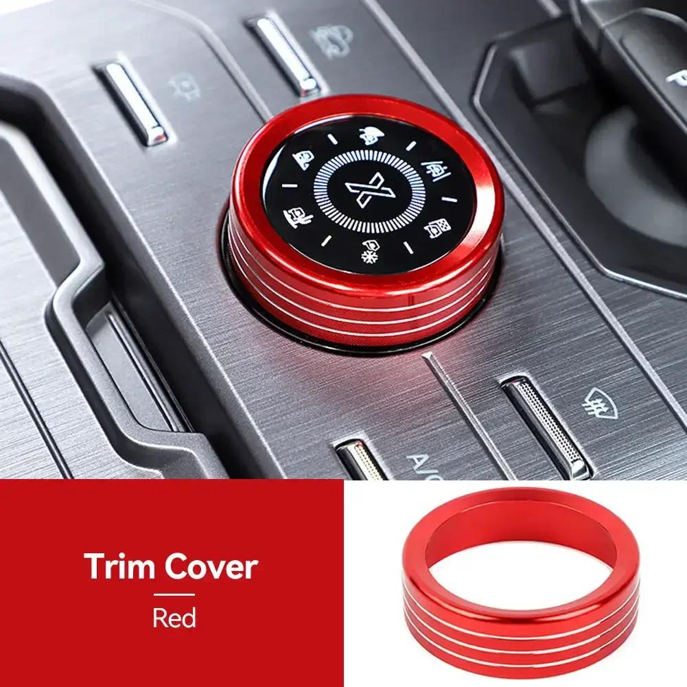 Car Interior Center Console Multimedia Navigation Driving Mode Knob Decoration Cover For Chery Jetour Traveller T2 2024 2024