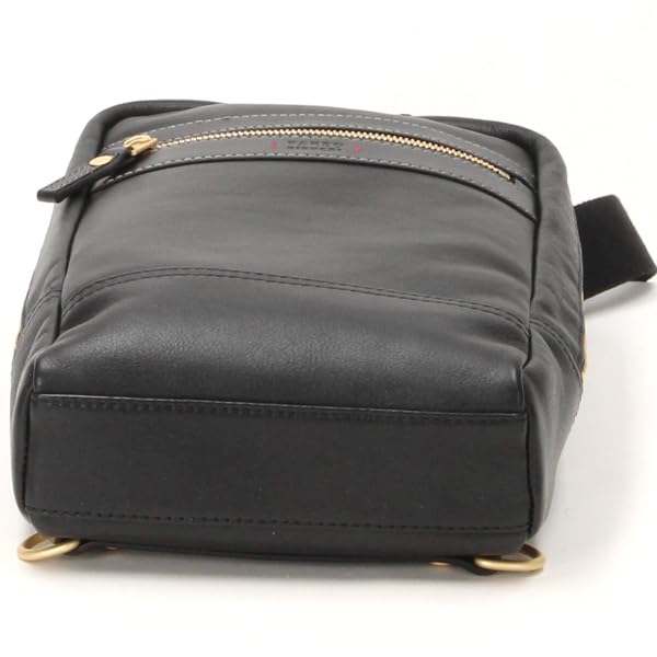 Takeo Kikuchi Manchester Leather One-Shoulder Bag No. 705961 Black