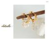 Luxury Minimalist Freshwater Pearl Earrings for Women: French Style, Real Gold Plated, Non-Fading