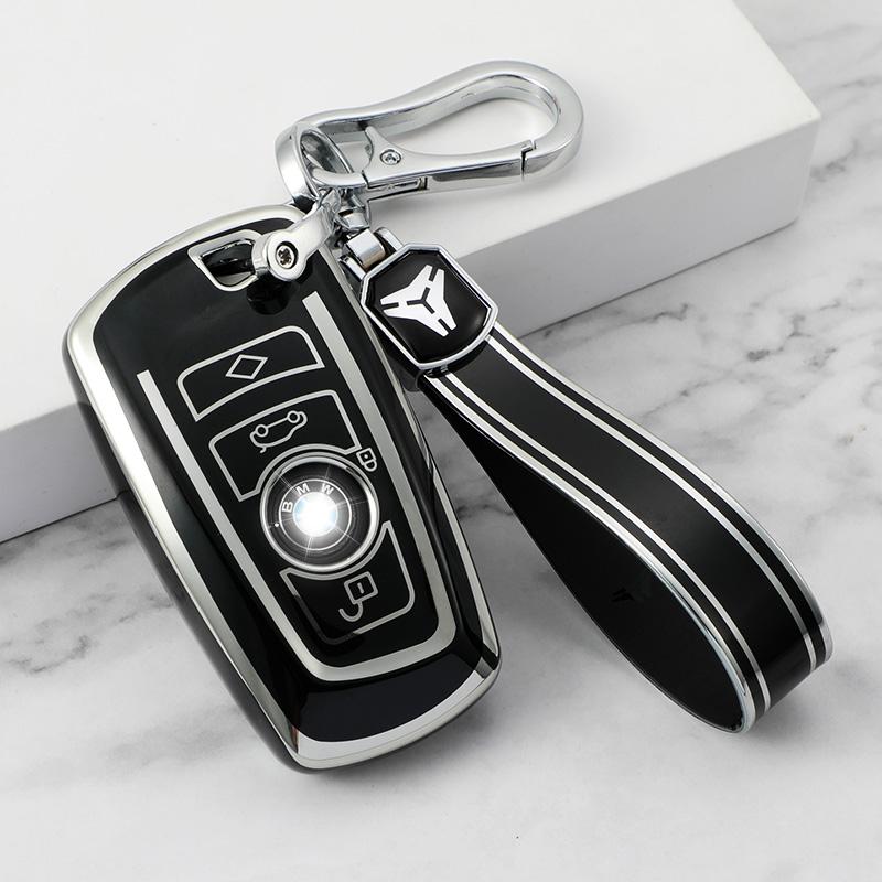 ABS Style Car Key Case Cover Shell Fob for BMW X3 X5 X6 F30 F34 F10 F20 G20 G30 G01 G02 G05 F15 F16 1 3 5 7 Series