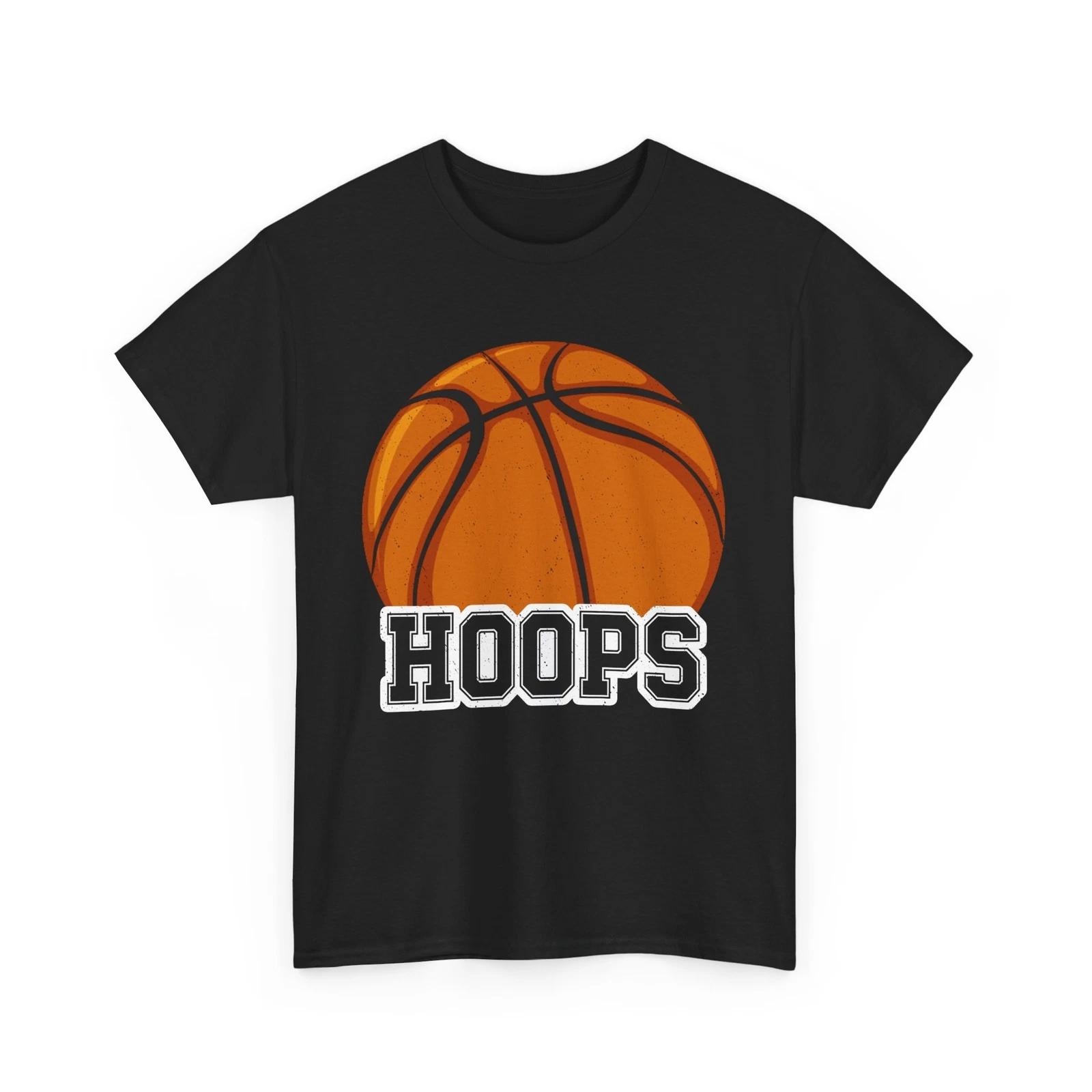 Hoops Basketball Shirt, Basketball Lover shirt, Basketball Sport Women Men Shirt M
