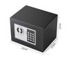Home Security Safe for Storing Cash and Valuables Compact Safe for Hotel or Home Use Mechanical Lock Safe