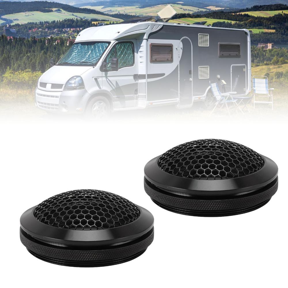 2Pcs Round Speaker Grill OD 64mm Speaker Guard Universal Car Speaker Cover  Audio System