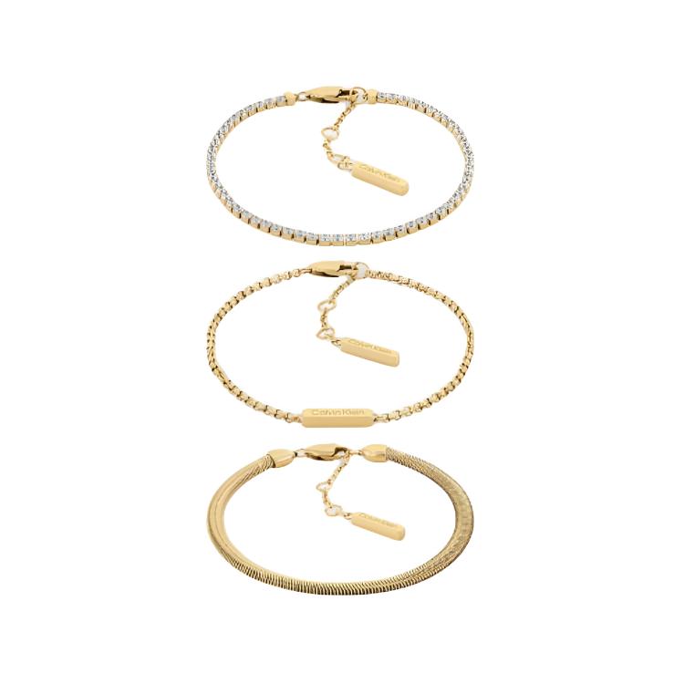 Calvin Klein Original Design Stainless Steel Bracelet Women Bracelets Multicolor 35000796