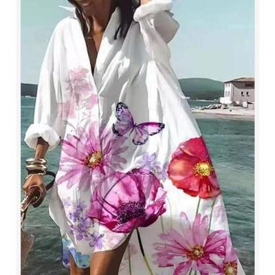Women's Summer Temperament Loose Casual Swing Dresses