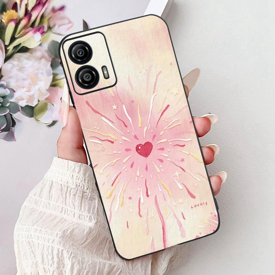 Cute Painting Phone Case For Motorola Moto G53 G73 Soft Silicone TPU Back Cover For MOTO G53 G73 5G Cases Bumpers