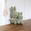 BON TON TOYS Miffy Recycled Teddy Bear, 33cm, BTT-012 (Matcha Green)