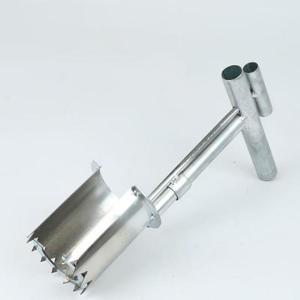 Bulb Planter Tool Stainless Steel Planting Aid For Bulb Heavy Duty Garden Transplanter Tool For Ground Cover Vegetables Spring