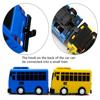 1 Stück Cartoon-Bus Kinder Spielzeug Mini Rückziehauto Anime Modell Spielzeug Fahrzeuge Lernspielzeug Für Kinder Spielzeug Fahrzeuge Jungen Geschenke