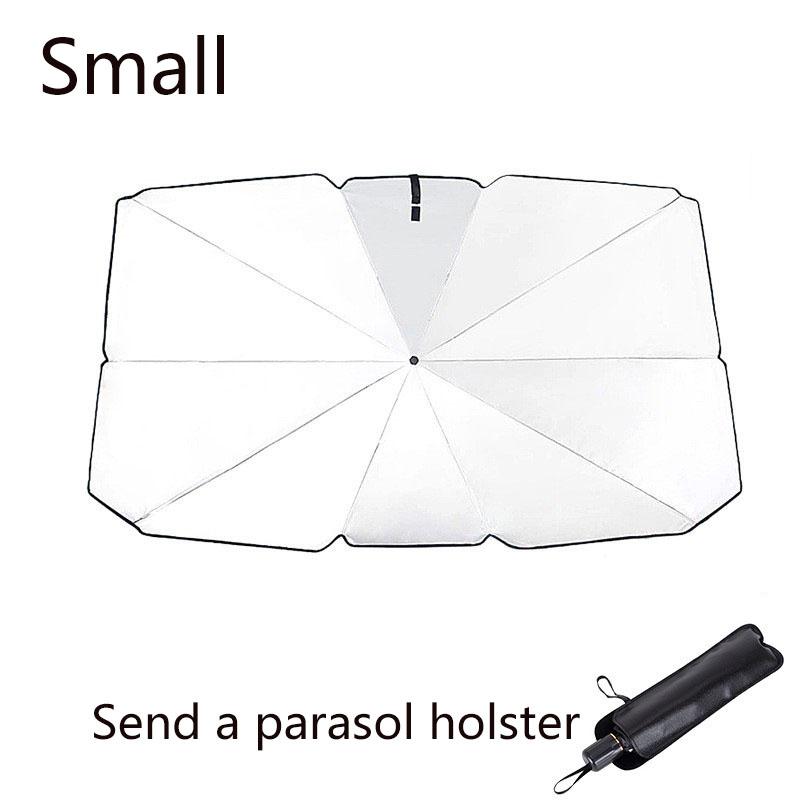 

Автомобильный солнцезащитный зонт для затенения автомобиля, солнцезащитный козырек для автомобиля, зонтик, летнее солнце, защита салона, шторка для защиты лобового стекла