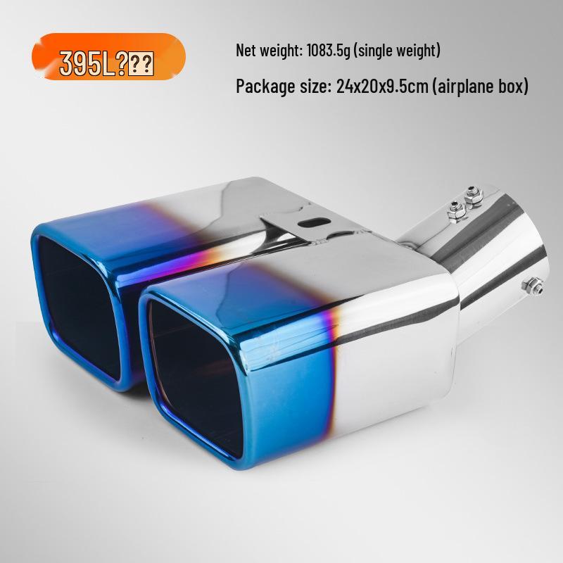 Tailpipe Muffler for Toyota Alphard 30 Series and Vellfire Exhaust Modification