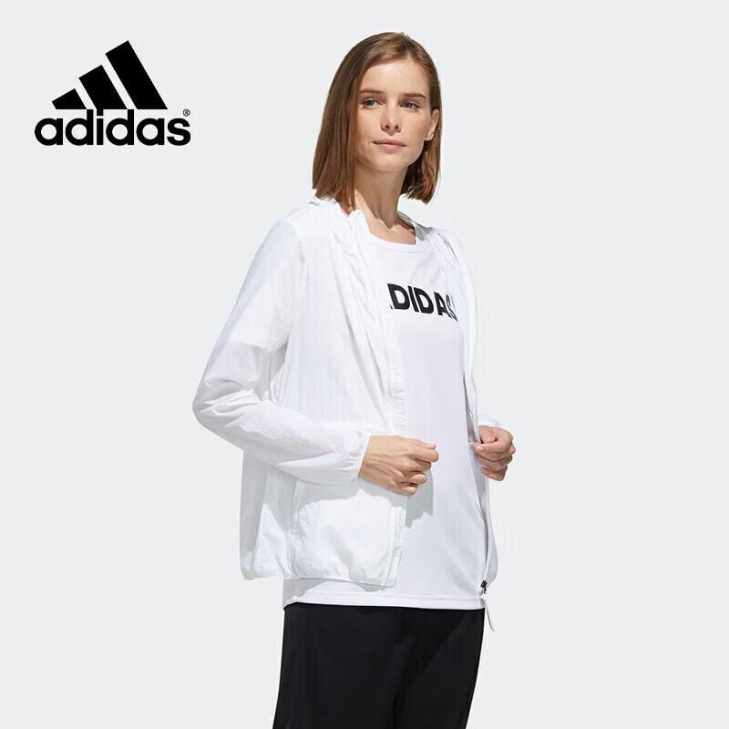 Adidas Women s FT2862 Windproof Hooded Training Jacket XL